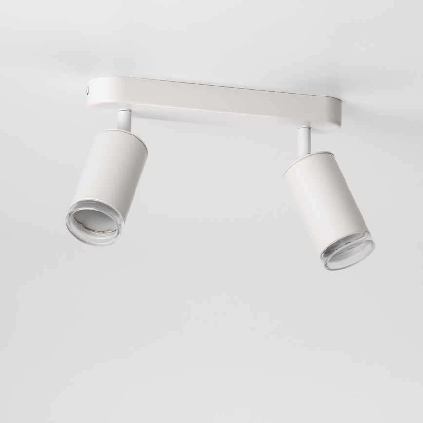 Brilagi - Foco para casa de banho SELE 2xGU10/30W/230V IP44 branco