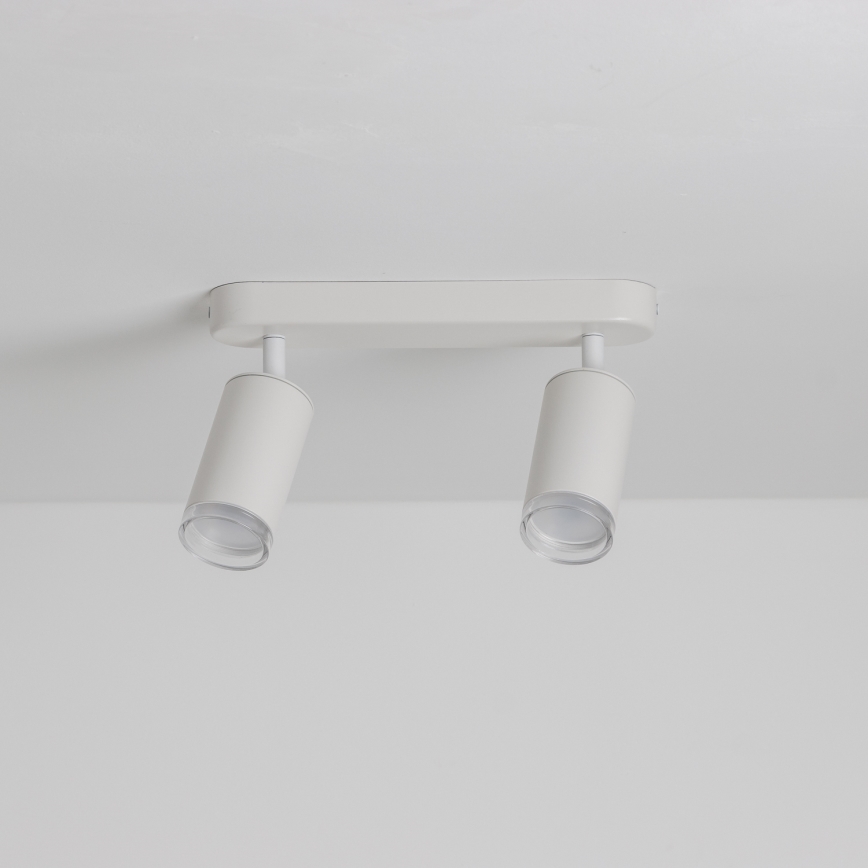 Brilagi - Foco para casa de banho SELE 2xGU10/30W/230V IP44 branco