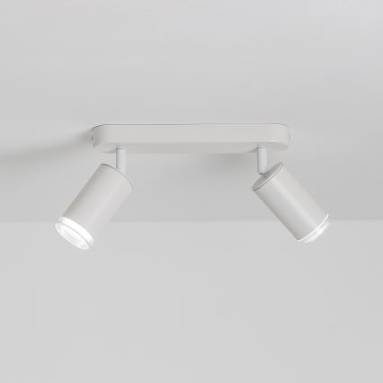 Brilagi - Foco para casa de banho SELE 2xGU10/30W/230V IP44 branco