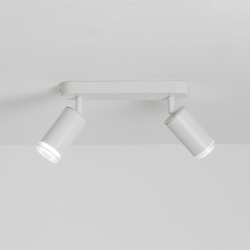Brilagi - Foco para casa de banho SELE 2xGU10/30W/230V IP44 branco