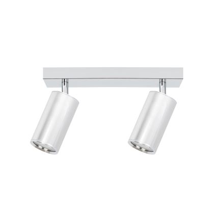 Brilagi - Foco para casa de banho SELE 2xGU10/30W/230V IP44 cromado brilhante