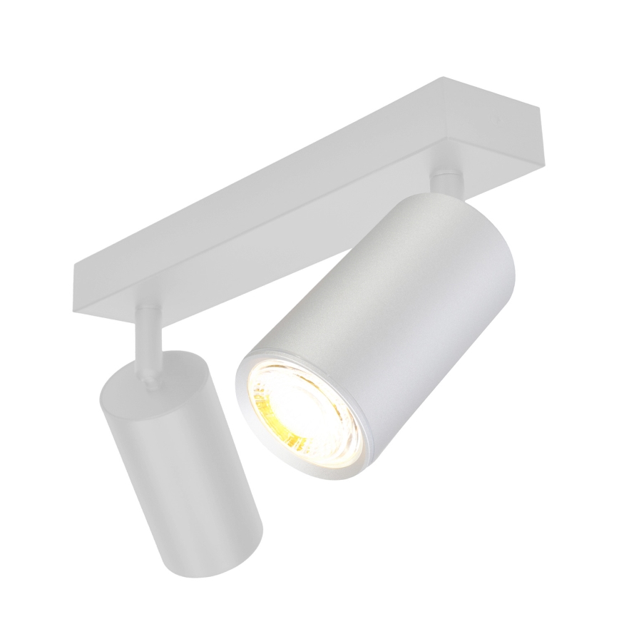 Brilagi - Foco para casa de banho SELE 2xGU10/30W/230V IP44 prateado