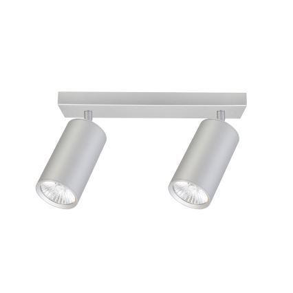 Brilagi - Foco para casa de banho SELE 2xGU10/30W/230V IP44 prateado