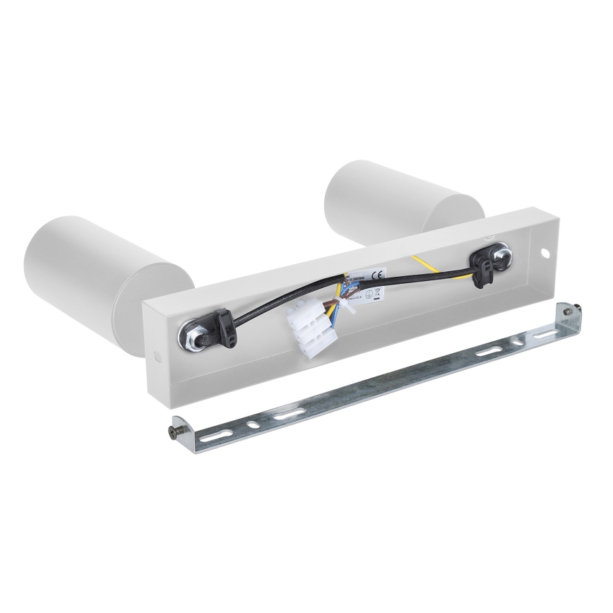Brilagi - Foco para casa de banho SELE 2xGU10/30W/230V IP44 prateado