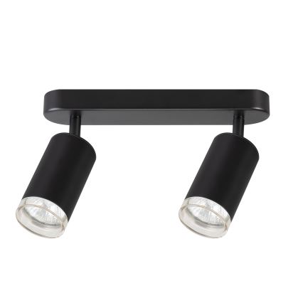 Brilagi - Foco para casa de banho SELE 2xGU10/30W/230V IP44 preto