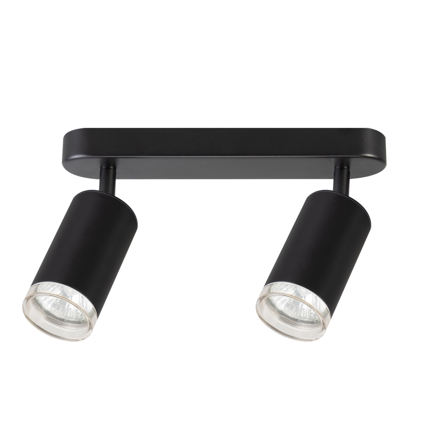 Brilagi - Foco para casa de banho SELE 2xGU10/30W/230V IP44 preto