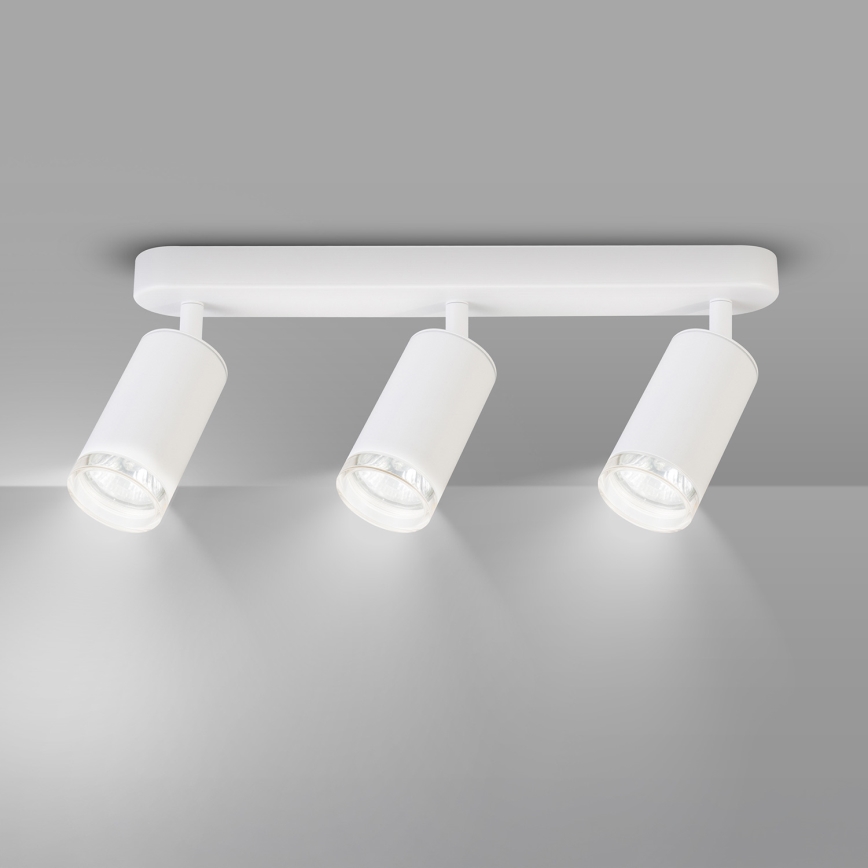 Brilagi - Foco para casa de banho SELE 3xGU10/30W/230V IP44 branco