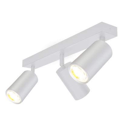 Brilagi - Foco para casa de banho SELE 3xGU10/30W/230V IP44 prateado