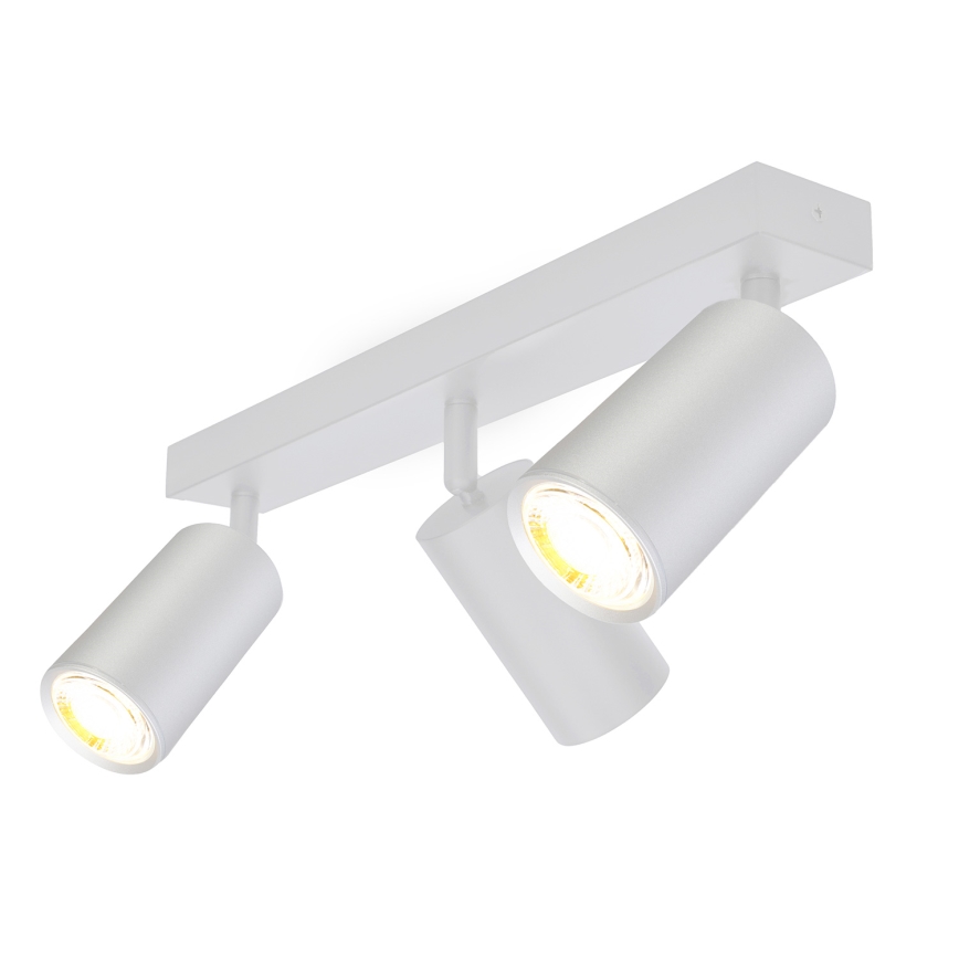 Brilagi - Foco para casa de banho SELE 3xGU10/30W/230V IP44 prateado