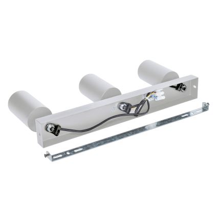 Brilagi - Foco para casa de banho SELE 3xGU10/30W/230V IP44 prateado