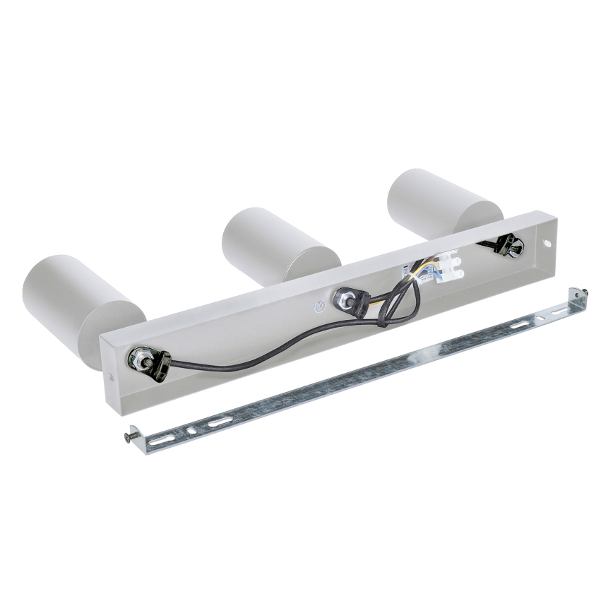 Brilagi - Foco para casa de banho SELE 3xGU10/30W/230V IP44 prateado