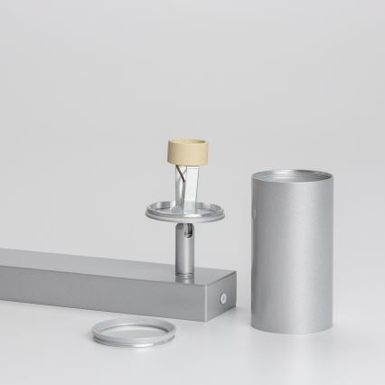 Brilagi - Foco para casa de banho SELE 3xGU10/30W/230V IP44 prateado