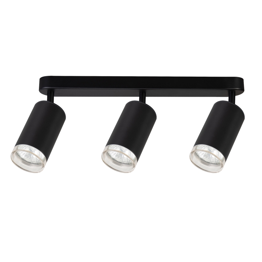 Brilagi - Foco para casa de banho SELE 3xGU10/30W/230V IP44 preto