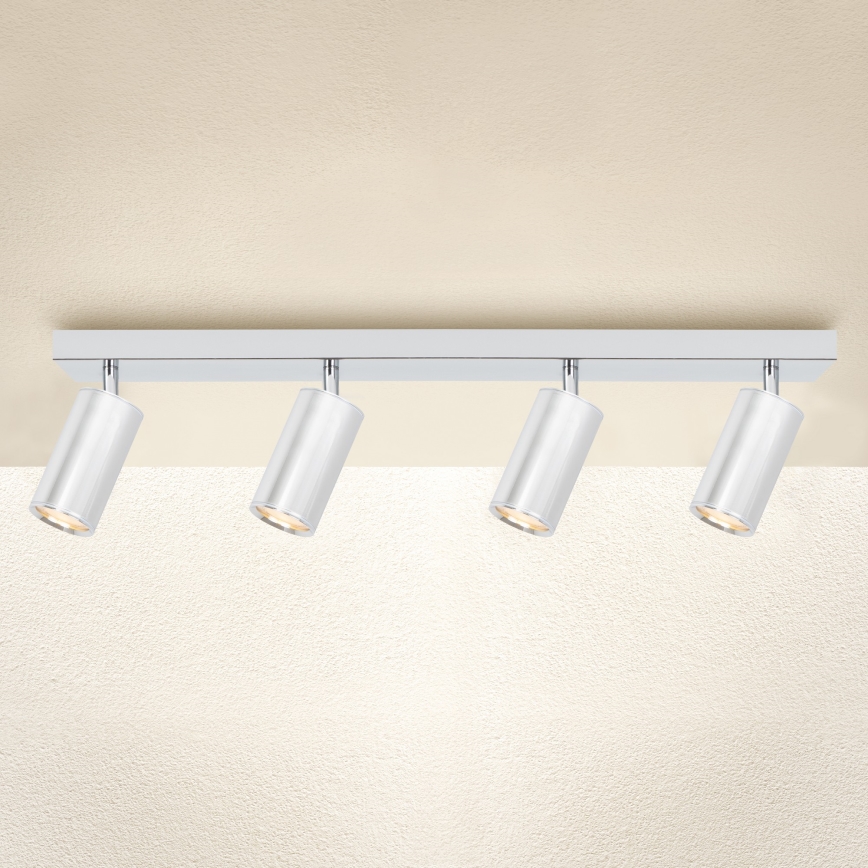 Brilagi - Foco para casa de banho SELE 4xGU10/30W/230V IP44 cromado brilhante