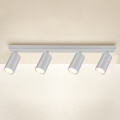 Brilagi - Foco para casa de banho SELE 4xGU10/30W/230V IP44 prateado