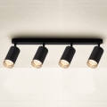 Brilagi - Foco para casa de banho SELE 4xGU10/30W/230V IP44 preto