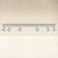 Brilagi - Foco para casa de banho SELE 6xGU10/30W/230V IP44 prateado