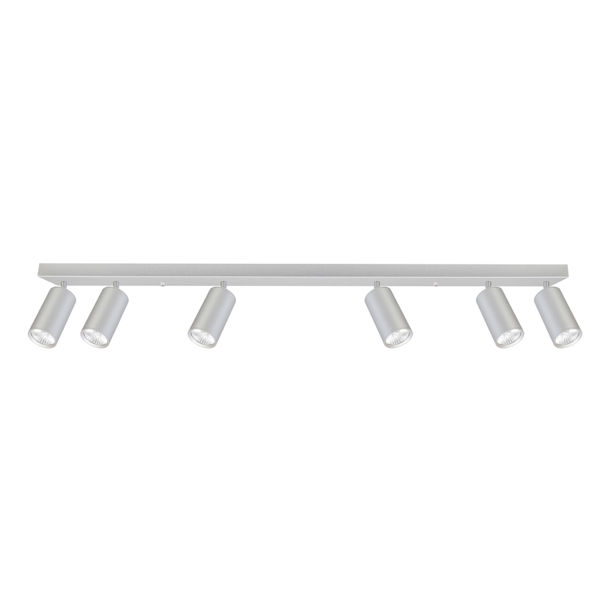 Brilagi - Foco para casa de banho SELE 6xGU10/30W/230V IP44 prateado