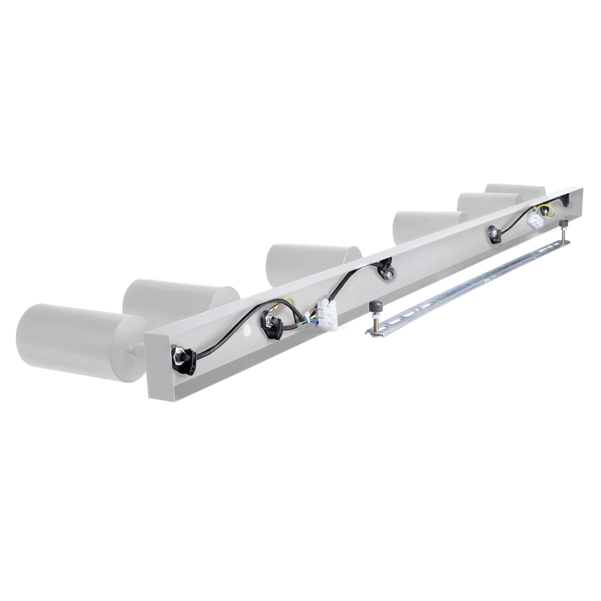 Brilagi - Foco para casa de banho SELE 6xGU10/30W/230V IP44 prateado