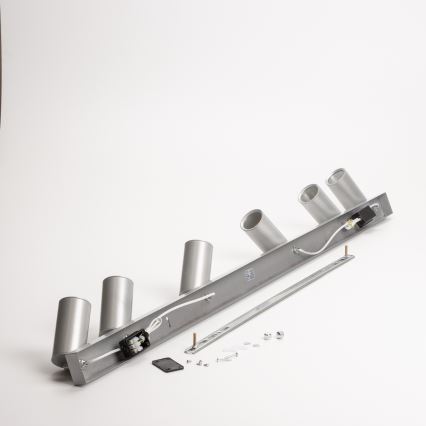 Brilagi - Foco para casa de banho SELE 6xGU10/30W/230V IP44 prateado