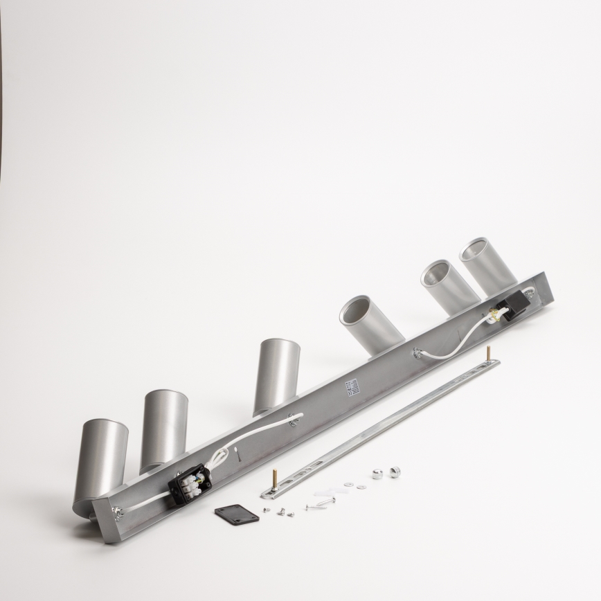 Brilagi - Foco para casa de banho SELE 6xGU10/30W/230V IP44 prateado