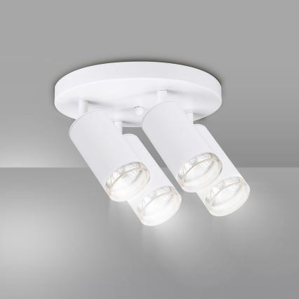 Brilagi - Foco para casa de banho SELE AQUA 4xGU10/30W/230V IP44 branco