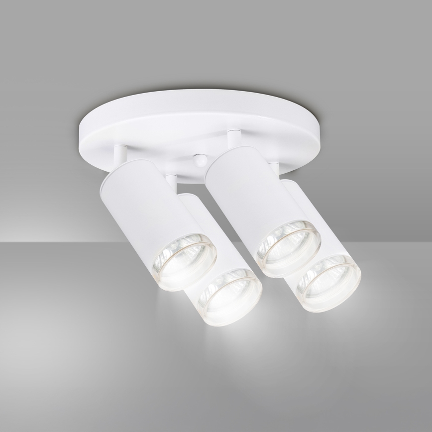 Brilagi - Foco para casa de banho SELE AQUA 4xGU10/30W/230V IP44 branco