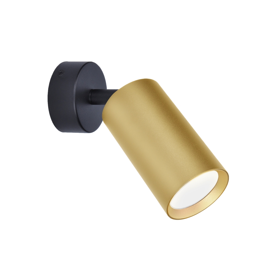 Brilagi - Foco SELE GOLDEN 1xGU10/30W/230V preto/dourado