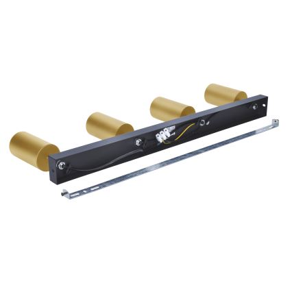 Brilagi - Foco SELE GOLDEN 4xGU10/30W/230V preto/dourado