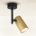 Brilagi - Foco SELE VERTICAL 1xGU10/30W/230V preto/dourado