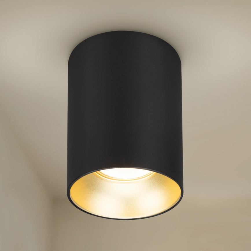 Brilagi - Foco TRINE 1xGU10/30W/230V preto/dourado