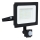 Brilagi - Holofote LED com sensor ELARA ECO LED/50W/230V IP65