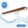 Brilagi - Iluminação de espelho para casa de banho LED WOODY MIRROR LED/12W/230V 60 cm IP44 carvalho cereja/branco