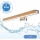 Brilagi - Iluminação de espelho para casa de banho LED WOODY MIRROR LED/12W/230V 60 cm IP44 carvalho/cromado brilhante