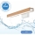 Brilagi - Iluminação de espelho para casa de banho LED WOODY MIRROR LED/8W/230V 40 cm IP44 carvalho/branco