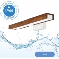 Brilagi - Iluminação de espelho para casa de banho LED WOODY MIRROR LED/8W/230V 40 cm IP44 carvalho cereja/branco