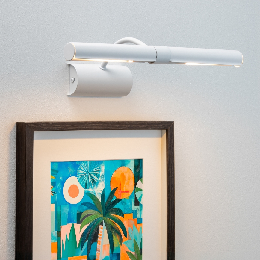 Brilagi - Iluminação de ilustração DANAE 2xE14/40W/230V branco