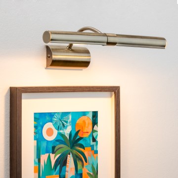 Brilagi - Iluminação de ilustração DANAE 2xE14/40W/230V bronze