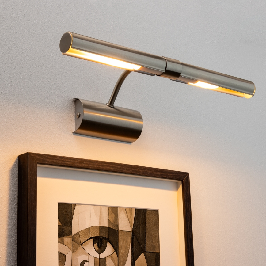 Brilagi - Iluminação de ilustração LED DANAE 2xE14/4W/230V 3000K cromado mate