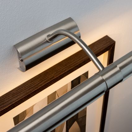 Brilagi - Iluminação de ilustração LED DANAE 2xE14/4W/230V 3000K cromado mate