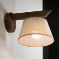 Brilagi - Iluminação de parede ANTHONY 1xE14/40W/230V carvalho/bege