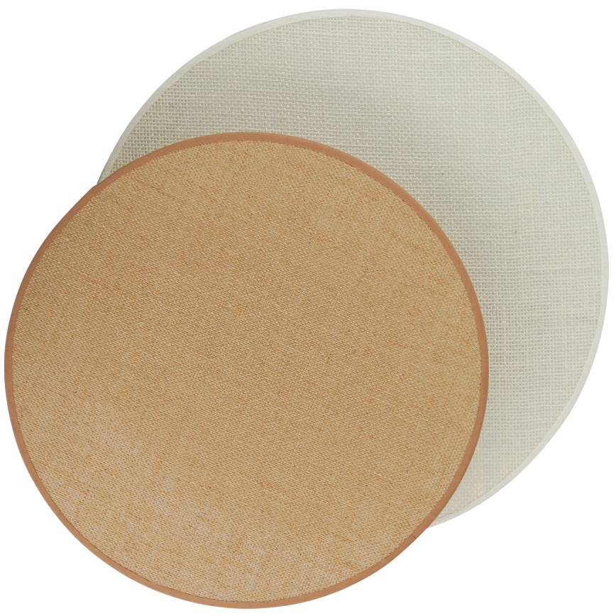 Brilagi - Iluminação de parede CIRCLES 1xE27/15W/230V 35x32 cm bege/creme