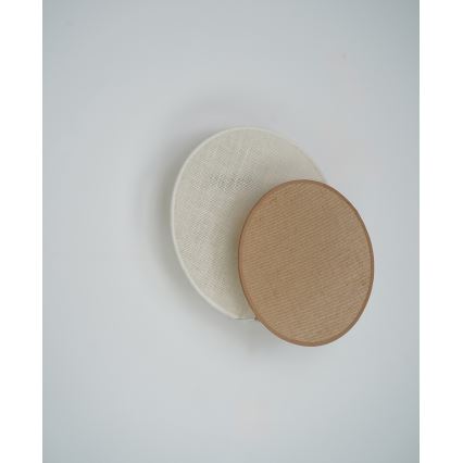 Brilagi - Iluminação de parede CIRCLES 1xE27/15W/230V 35x32 cm bege/creme