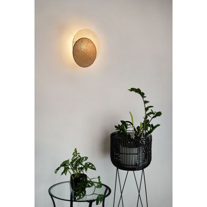 Brilagi - Iluminação de parede CIRCLES 1xE27/15W/230V 35x32 cm bege/creme