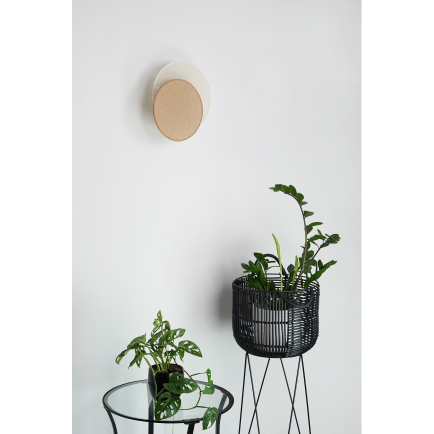 Brilagi - Iluminação de parede CIRCLES 1xE27/15W/230V 35x32 cm bege/creme
