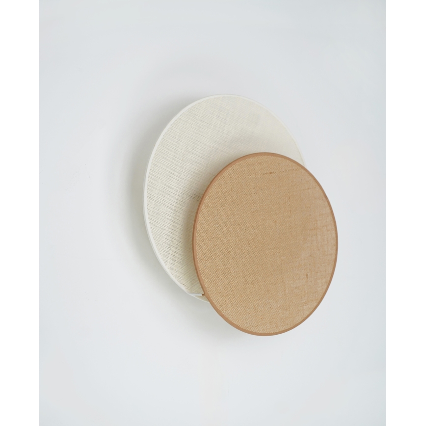 Brilagi - Iluminação de parede CIRCLES 1xE27/15W/230V 45x45 cm bege/creme