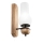 Brilagi - Iluminação de parede COTTAGE 1xE14/40W/230V carvalho/branco