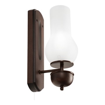 Brilagi - Iluminação de parede COTTAGE 1xE14/40W/230V faia/branco