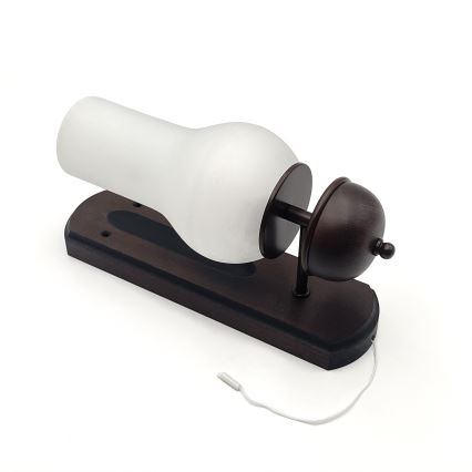 Brilagi - Iluminação de parede COTTAGE 1xE14/40W/230V faia/branco