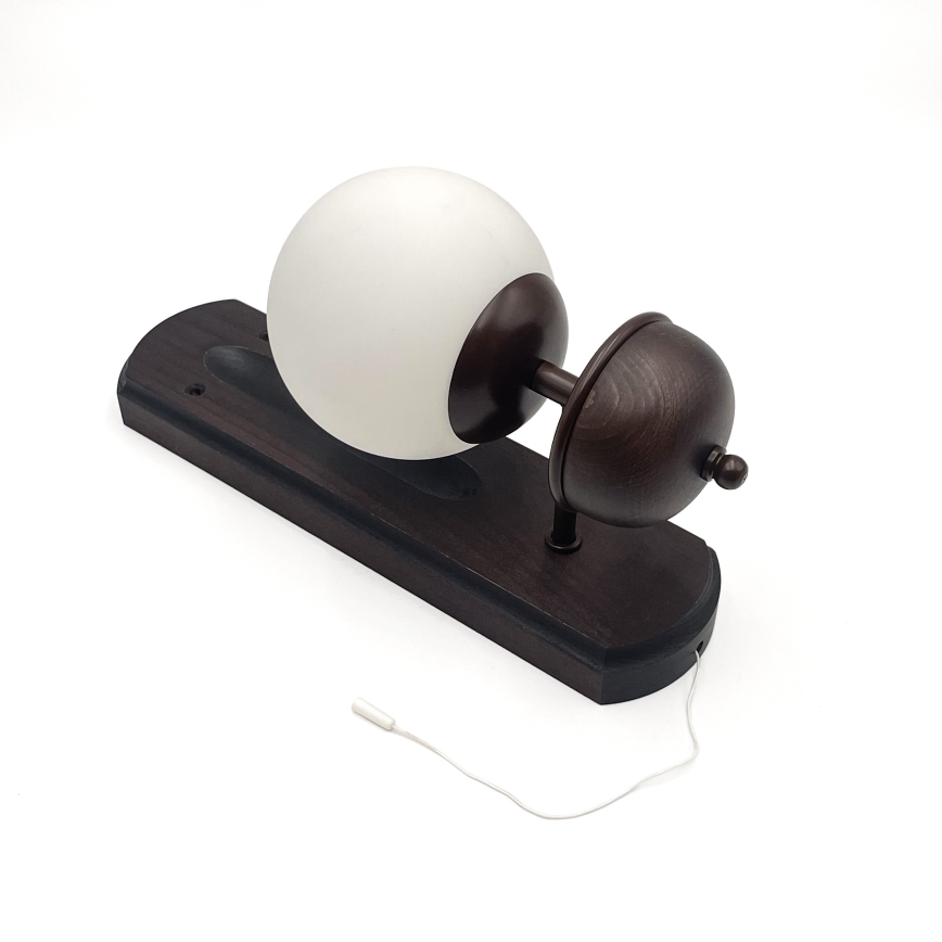 Brilagi - Iluminação de parede COTTAGE 1xG9/40W/230V faia/branco